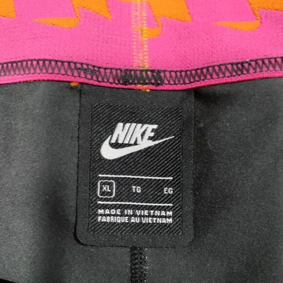 Nike Women's Sportswear Striped Indy Graphic Leggings Tights, Multicolor Size XL - Picture 5 of 10